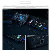 FEELWORLD L1 PLUS Multi-camera Video Mixer Switcher Touch Screen PTZ Control USB3.0 Fast Streaming Switcher (UK Plug)