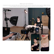 FEELWORLD L1 PLUS Multi-camera Video Mixer Switcher Touch Screen PTZ Control USB3.0 Fast Streaming Switcher (US Plug)