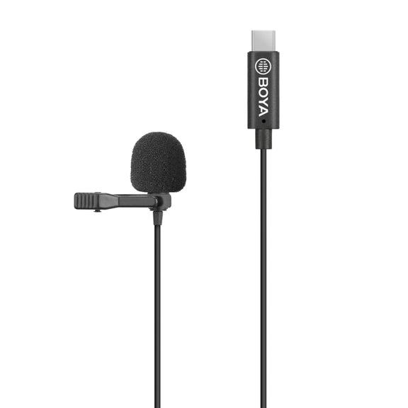 BOYA BY-M3-OP For DJI OSMO Pocket Clip-on Digital Lavalier Microphone (Black)