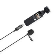 BOYA BY-M3-OP For DJI OSMO Pocket Clip-on Digital Lavalier Microphone (Black)