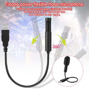Yanmai SF-558 Mini Professional USB Studio Stereo Condenser Recording Microphone, Cable Length: 15cm (Black)