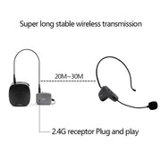 ASiNG WM01 2.4GHz Wireless Audio Transmission Electronic Pickup Microphone, Transmission Distance: 50m