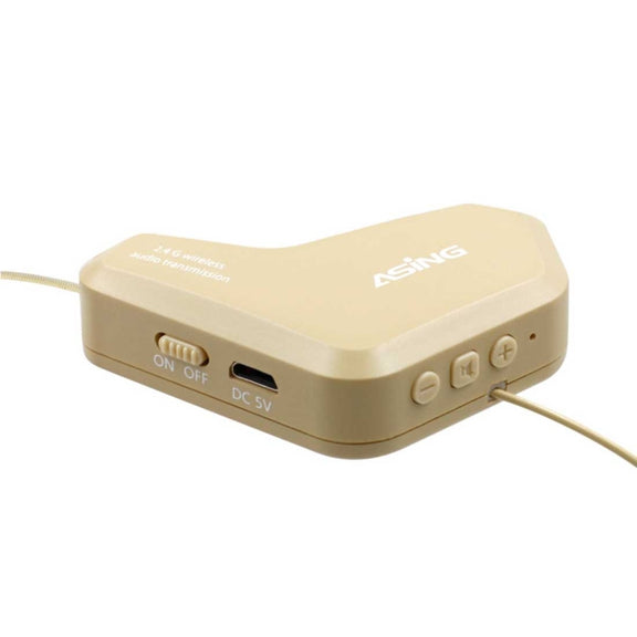 ASiNG WM03 2.4GHz Wireless Audio Transmission Electronic Pickup Microphone, Transmission Distance: 20-30m