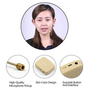 ASiNG WM03 2.4GHz Wireless Audio Transmission Electronic Pickup Microphone, Transmission Distance: 20-30m