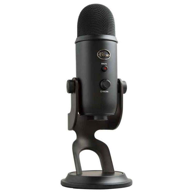 Logitech Blue Yeti USB Condenser Microphone(Black)