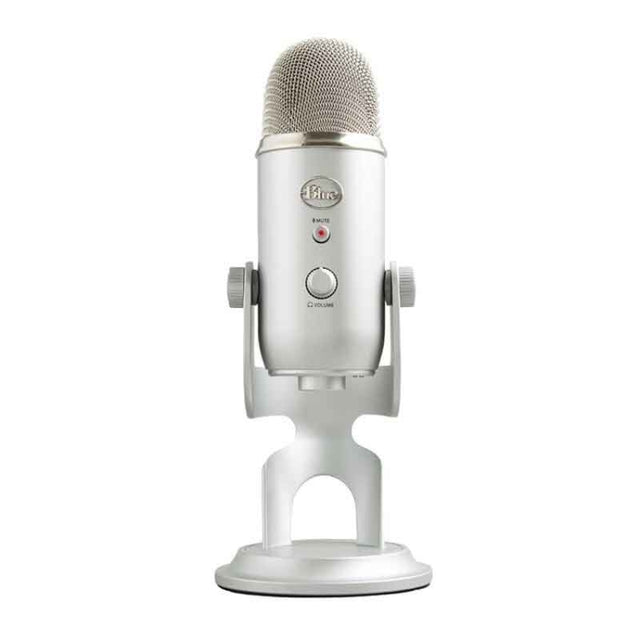Logitech Blue Yeti USB Condenser Microphone(Silver)