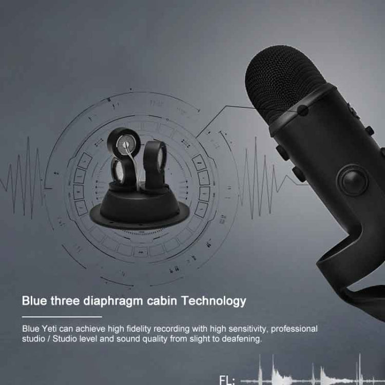 Logitech Blue Yeti USB Condenser Microphone(Blue)