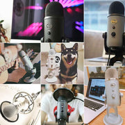 Logitech Blue Yeti USB Condenser Microphone(Blue)