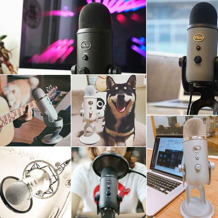 Logitech Blue Yeti USB Condenser Microphone(Black)