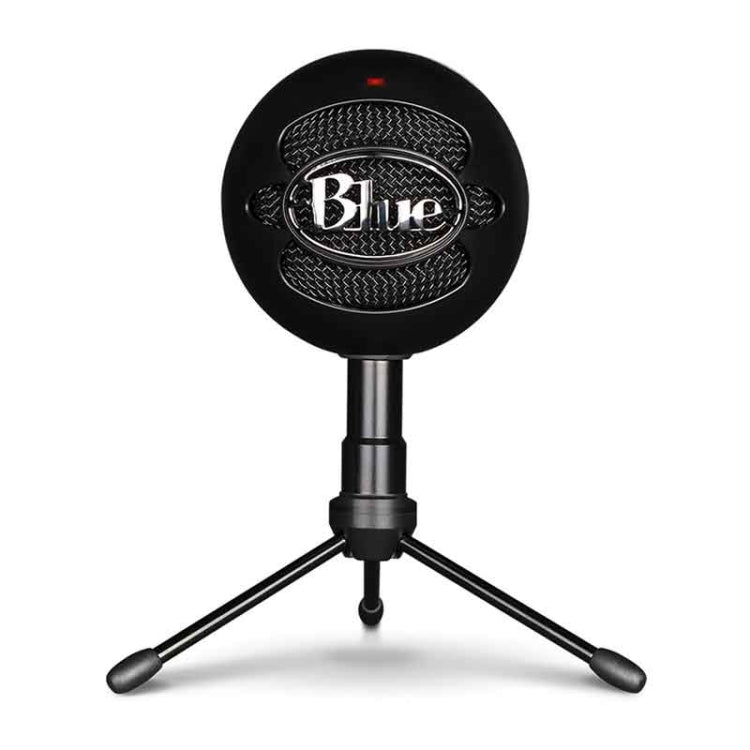Logitech Blue Snowball-ice USB Condenser Anchor Recording Microphone (Black)