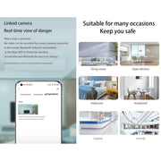 Original Xiaomi Honeywell Smart Fire Alarm Smoke Detector Alarm, Work with Xiaomi Multimode Smart Home Gateway 2 (CA1001) Mihome APP Control