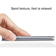 MOFI for Smartisan T2 Crazy Horse Texture Horizontal Flip Leather Case with Holder(Grey)
