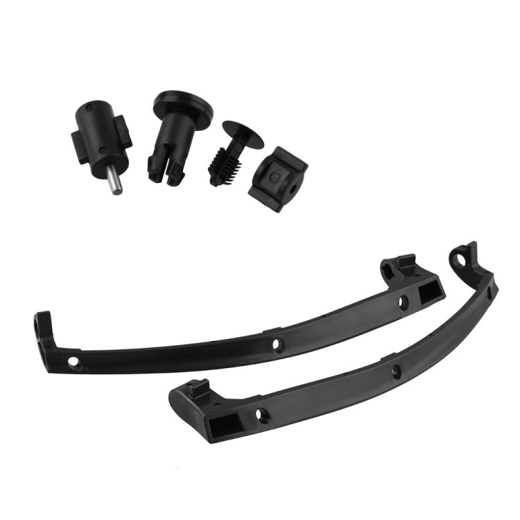 MB-OT360 2 PCS Adjustable Air Deflectors Side Wings Fairing Side Cover Shield for for 2014-2019 Harley Davidson Touring Electra / Street / Tri Glide / CVO