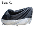 210D Oxford Cloth Motorcycle Electric Car Rainproof Dust-proof Cover, Size: XL (Black Silver) - Raincoat by PMC TechLife | Online Shopping South Africa | PMC TechLife | Buy Now Pay Later Mobicred