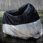 210D Oxford Cloth Motorcycle Electric Car Rainproof Dust-proof Cover, Size: XL (Silver)
