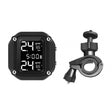 M4 Motorcycles Tire Pressure Monitor with Holder (Black) - Electrical Instruments by PMC TechLife | Online Shopping South Africa | PMC TechLife | Buy Now Pay Later Mobicred