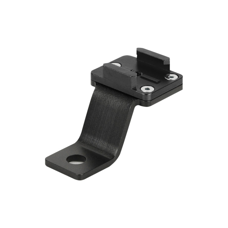 RUIGPRO Motorcycle Handlebar Alloy Phone Bracket for GoPro/ Insta360/DJI OSMO Sport Camera(Black)