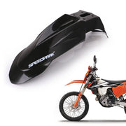 Speedpark Motorcycle Modified Front Wheel Fender Dustproof  Splash Flaps Mudguards for Yamaha / Suzuki / KTM (Black)