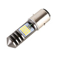BA20D DC12V / 7.4W Motorcycle LED Headlight with 24LEDs SMD-3030 Lamp Beads (White Light) - Headlights by PMC TechLife | Online Shopping South Africa | PMC TechLife | Buy Now Pay Later Mobicred