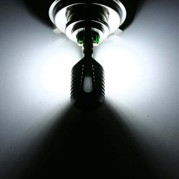 BA20D DC12V / 7.4W Motorcycle LED Headlight with 24LEDs SMD-3030 Lamp Beads (White Light)