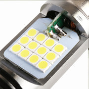 BA20D DC12V / 7.4W Motorcycle LED Headlight with 24LEDs SMD-3030 Lamp Beads (White Light)