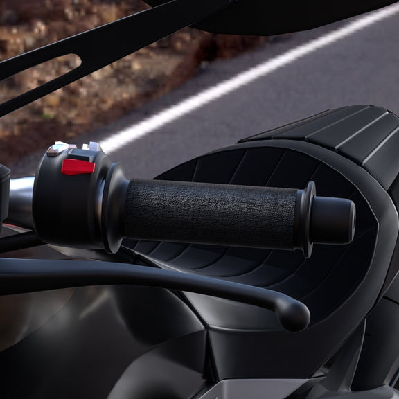 CS-974A1 Motorcycle Scooter Smart Three Gear Temperature Control Electric Hand Grip Cover Heated Grip Handlebar