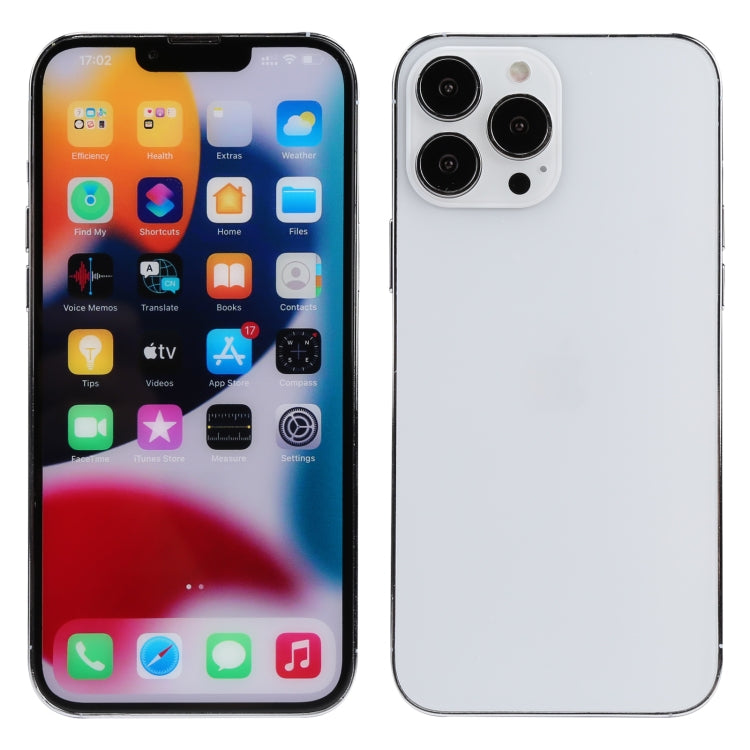 For iPhone 13 Pro Color Screen Non-Working Fake Dummy Display Model(Silver)