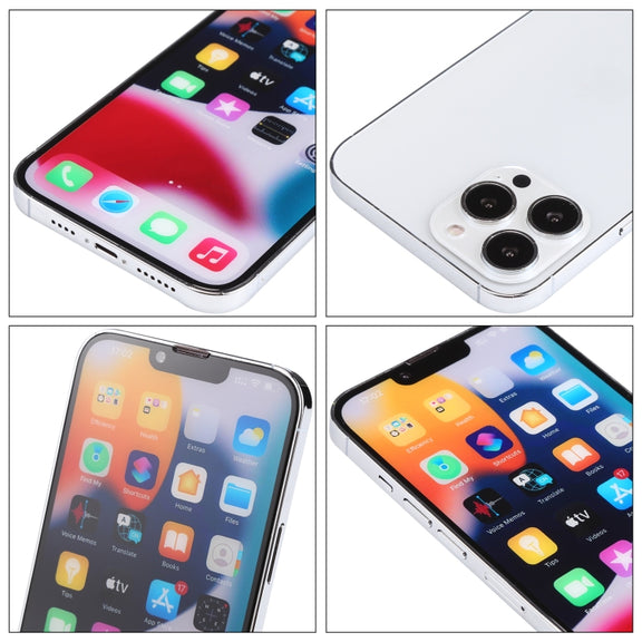 For iPhone 13 Pro Color Screen Non-Working Fake Dummy Display Model(Silver)
