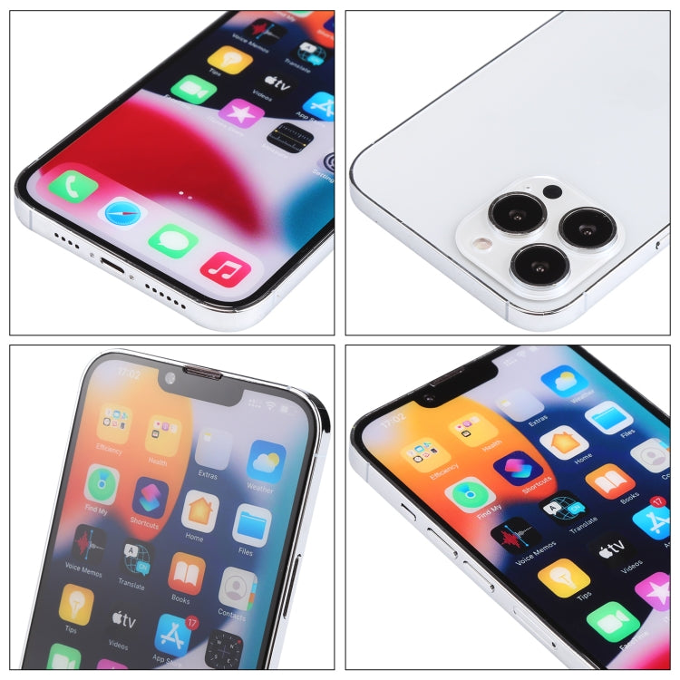 For iPhone 13 Pro Color Screen Non-Working Fake Dummy Display Model(Silver)