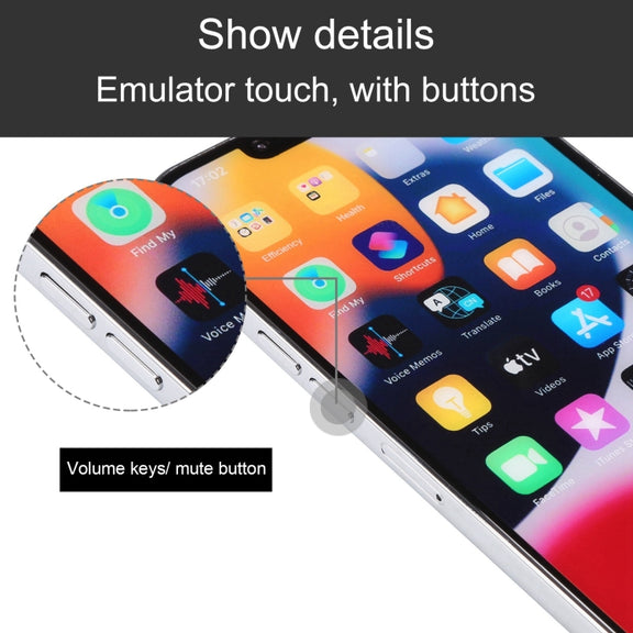 For iPhone 13 Pro Color Screen Non-Working Fake Dummy Display Model(Silver)