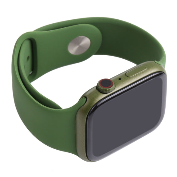 For Apple Watch Series 7 41mm Black Screen Non-Working Fake Dummy Display Model (Green)