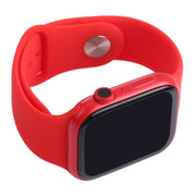 For Apple Watch Series 7 41mm Black Screen Non-Working Fake Dummy Display Model (Red)