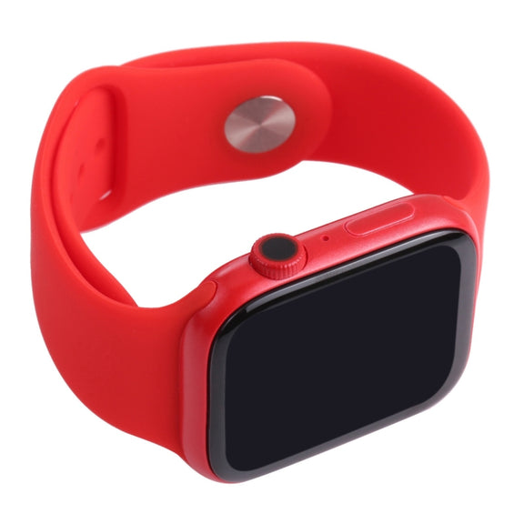 For Apple Watch Series 7 41mm Black Screen Non-Working Fake Dummy Display Model (Red)