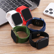 For Apple Watch Series 7 41mm Black Screen Non-Working Fake Dummy Display Model (Red)