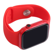 For Apple Watch Series 7 45mm Black Screen Non-Working Fake Dummy Display Model (Red)