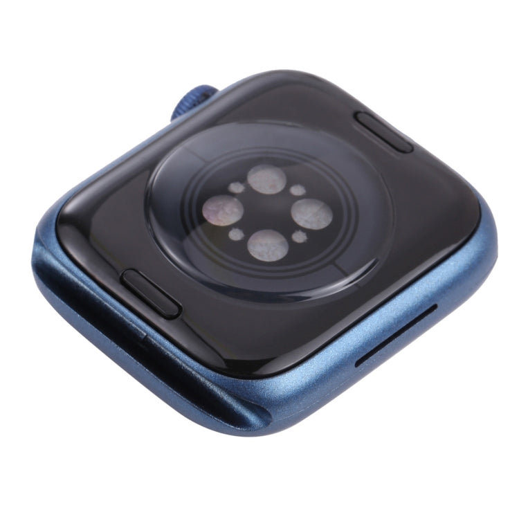 For Apple Watch Series 7 41mm Black Screen Non-Working Fake Dummy Display Model, For Photographing Watch-strap, No Watchband (Blue)