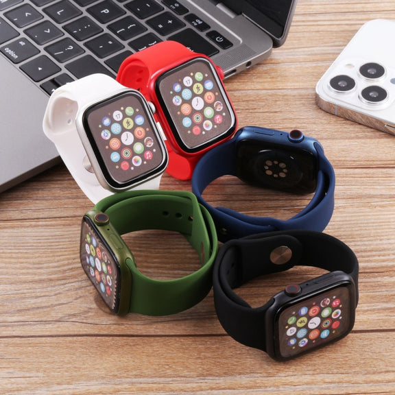 For Apple Watch Series 7 41mm Color Screen Non-Working Fake Dummy Display Model (Blue)