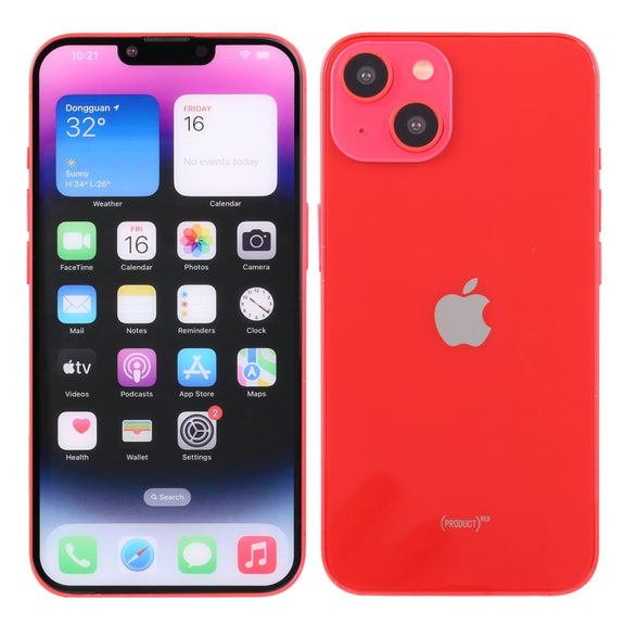 For iPhone 14 Color Screen Non-Working Fake Dummy Display Model(Red)