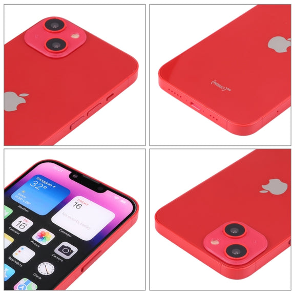 For iPhone 14 Color Screen Non-Working Fake Dummy Display Model(Red)