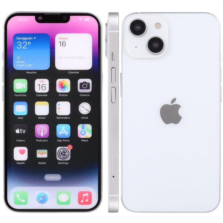 For iPhone 14 Color Screen Non-Working Fake Dummy Display Model(Starlight)