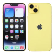 For iPhone 14 Color Screen Non-Working Fake Dummy Display Model(Yellow)