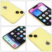 For iPhone 14 Color Screen Non-Working Fake Dummy Display Model(Yellow)