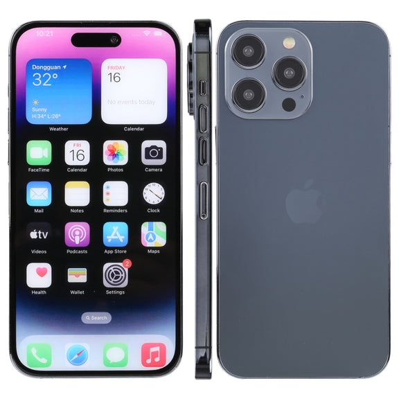 For iPhone 14 Pro Color Screen Non-Working Fake Dummy Display Model (Space Black)