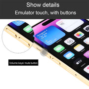 For iPhone 14 Pro Color Screen Non-Working Fake Dummy Display Model (Gold)
