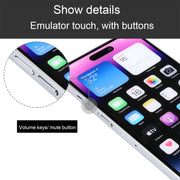For iPhone 14 Pro Color Screen Non-Working Fake Dummy Display Model (Silver)