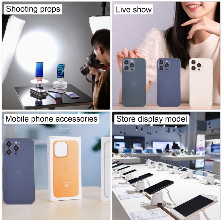 For iPhone 14 Pro Color Screen Non-Working Fake Dummy Display Model (Silver)