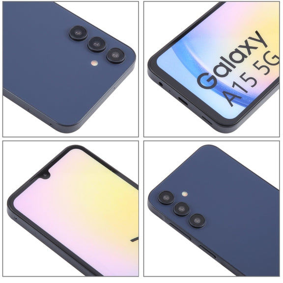 For Samsung Galaxy A15 5G Color Screen Non-Working Fake Dummy Display Model (Blue Black)