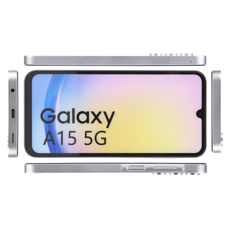 For Samsung Galaxy A15 5G Color Screen Non-Working Fake Dummy Display Model (Silver)