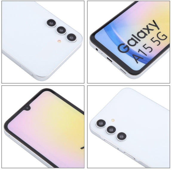 For Samsung Galaxy A15 5G Color Screen Non-Working Fake Dummy Display Model (Silver)