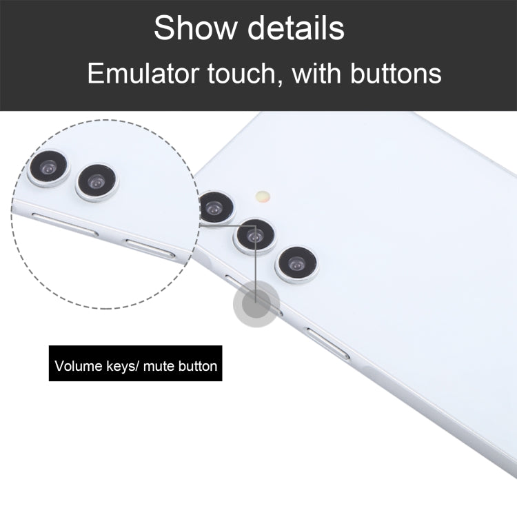 For Samsung Galaxy A15 5G Color Screen Non-Working Fake Dummy Display Model (Silver)